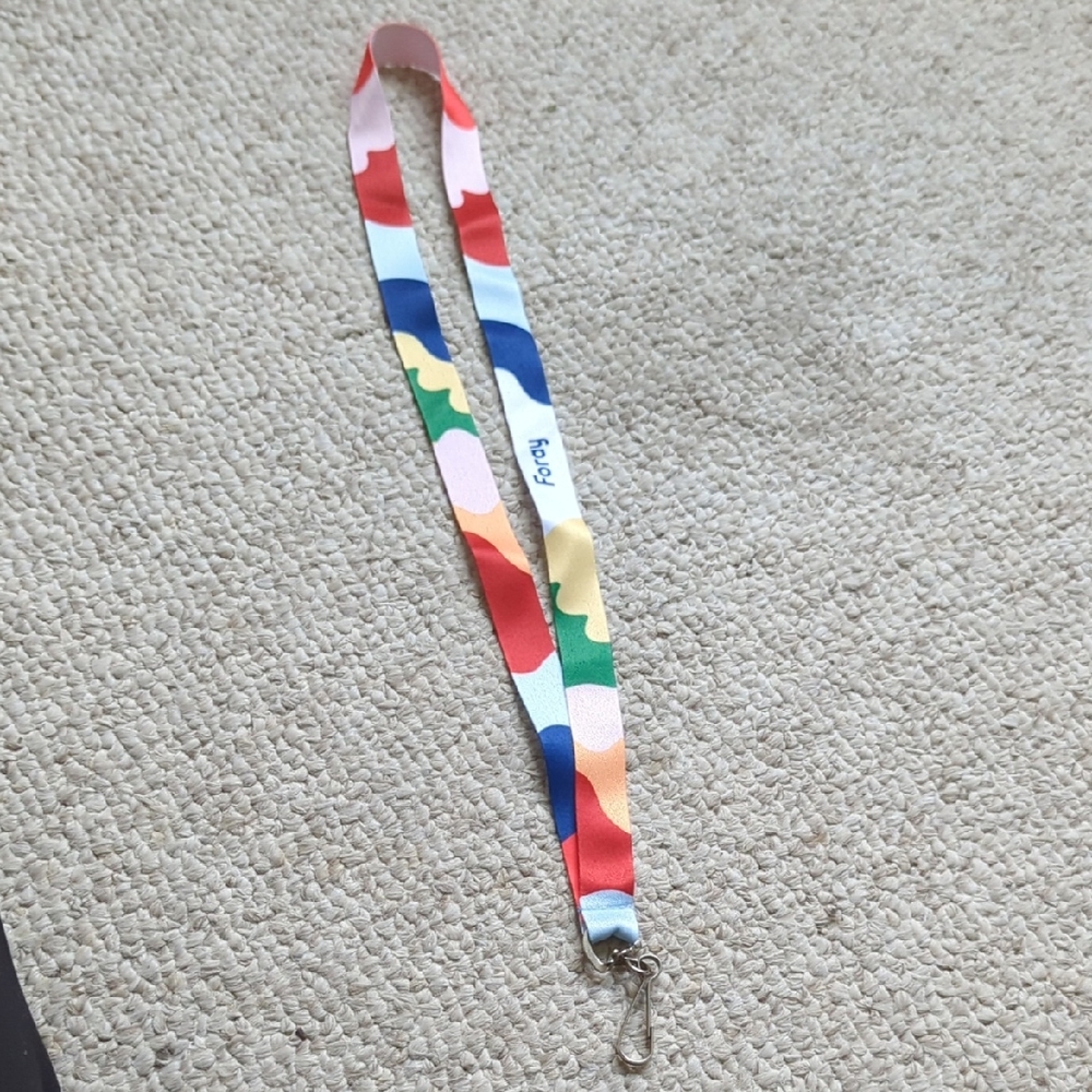 Colorful Lanyard with Clip